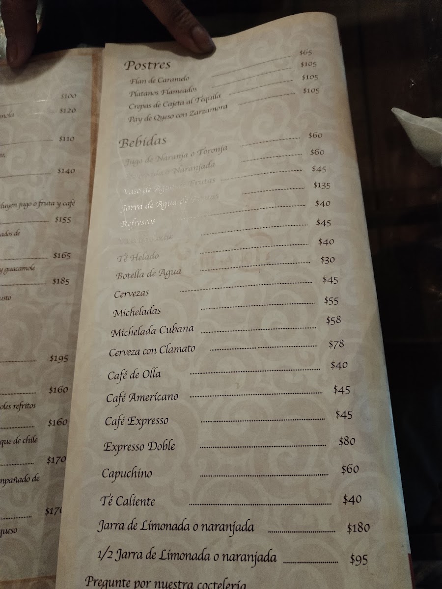 Restaurante Emilianos Menu - Image 3