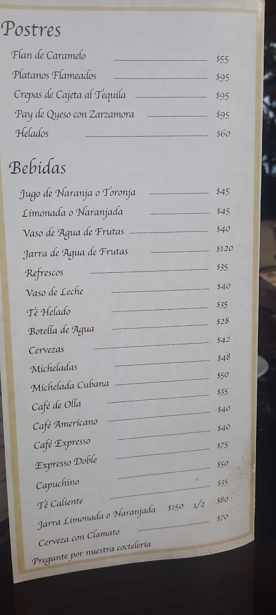 Restaurante Emilianos Menu - Image 4